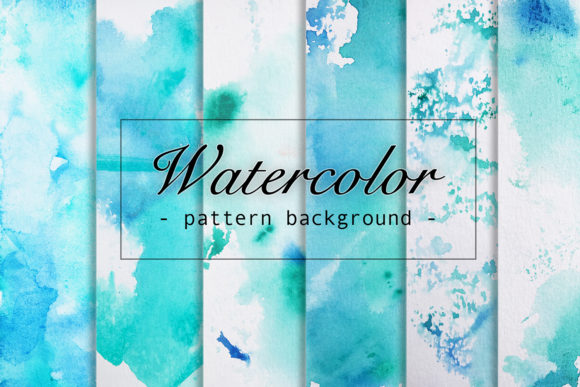 6 Watercolor Paper Patterns & Backgrounds