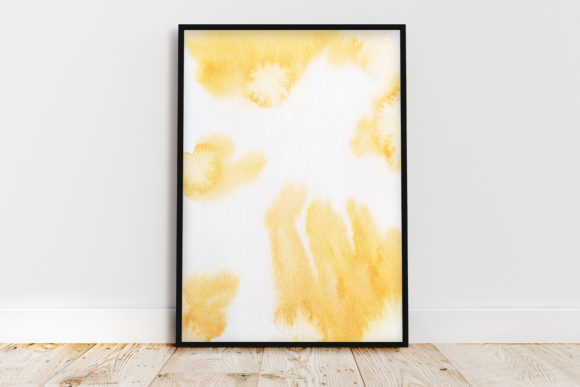Abstract Pattern Watercolor Mixed Art