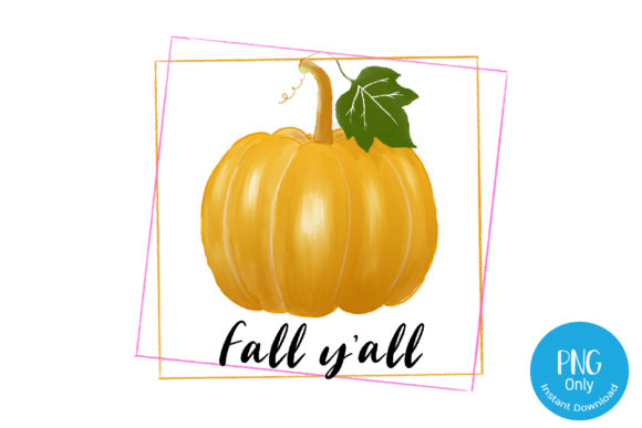 Fall Y all - Pumpkin Watercolor Crafts