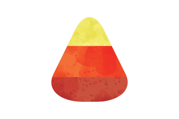 Halloween Watercolor Icon Sweet Candy & Icons