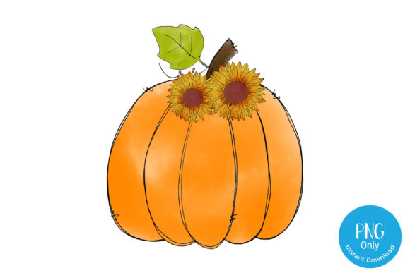 Pumpkin Watercolor - Crafts