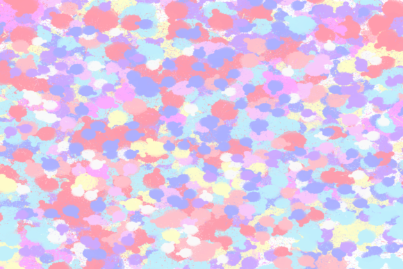 Rainbow Watercolor Dotted Background Review